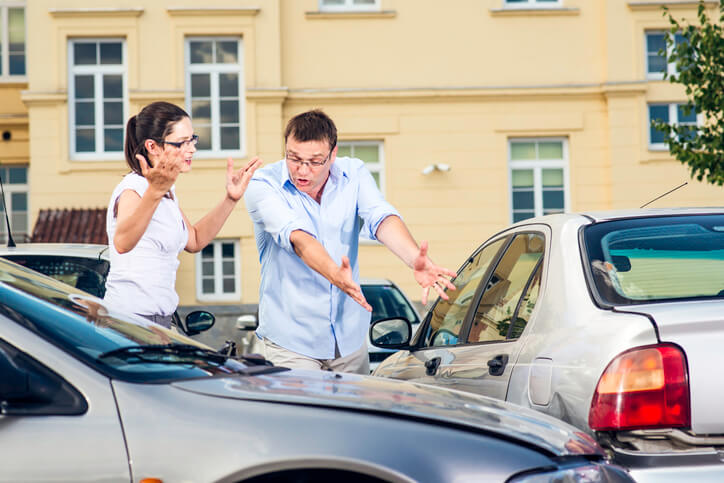 Driver Was Primarily at Fault for an Accident